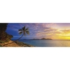 Tokoriki Island Sunset - Mamanuca Islands,  Fiji - Panoramic Jigsaw Puzzle