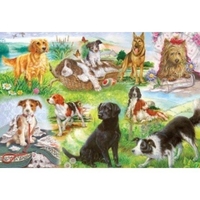 Wagging Tails Jigsaw Puzzle