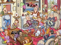 Wasgij Mystery 10,  Spring Has Sprung! Jigsaw Puzzle