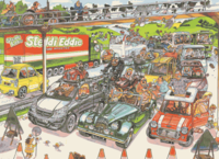 Wasgij Original 19 Cone-gestion Jigsaw Puzzle