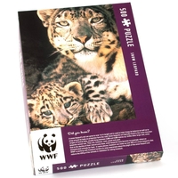 WWF Puzzles Snow Leopard 500 Piece Jigsaw Puzzle