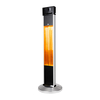 Devola Master 2kW Freestanding Patio Heater with Remote Control - DVXSPH20FSB