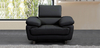 Valencia 1 Seater Midnight Black H8582