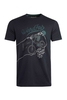 Weird Fish All Trails Organic Graphic T-Shirt Navy Size L