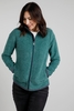 Weird Fish Ariana Eco Full Zip Grid Fleece Cedar Green Size 22