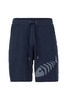 Weird Fish Arne Gym Shorts Navy Size 3XL