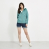 Weird Fish Asbury Full Zip Print Trim Hoodie Viridis Size 22