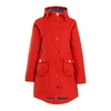 Weird Fish Beatrix Waxed Finish Waterproof Coat Burnt Orange Size 12
