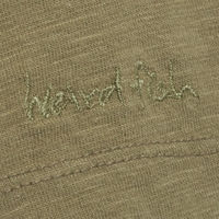 Weird Fish Beeches Vest Top Khaki Size 10