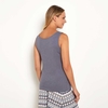 Weird Fish Beeches Vest Top Denim Size 10