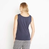 Weird Fish Beeches Vest Top Midnight Size 12