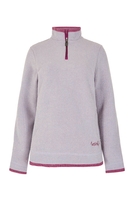 Weird Fish Beye Eco 1/4 Zip Grid Fleece Heather Size 22