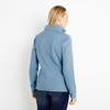 Weird Fish Bina 1/4 Zip Print Lined Sweatshirt Bluebird Size 8