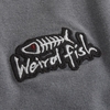Weird Fish Bones T-Shirt Dark Grey Size M