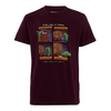 Weird Fish Brewing Stages Artist T-Shirts Plum Size XL