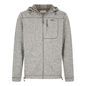 Weird Fish Cahill Full Zip Melange Fleece Gunmetal Size 4XL