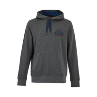 Weird Fish Carrigan Recycled Graphic Hoodie Cement Size 2XL
