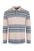Weird Fish Caudale Heavyweight Stripe Rib Rugby Grey Size 2XL