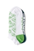 Weird Fish Cersie Trainer Socks 2 Pack DustyWhite Size 4-7