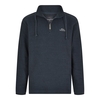 Weird Fish Cruiser 1/4 Zip Classic Macaroni Carbon Size 4XL