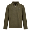 Weird Fish Cruiser 1/4 Zip Classic Macaroni Dark Olive Size 4XL