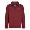 Weird Fish Cruiser 1/4 Zip Classic Macaroni Retro Red Size 3XL