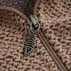 Weird Fish Cruiser 1/4 Zip Classic Macaroni Sweatshirt Almond Size 5XL
