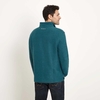 Weird Fish Cruiser 1/4 Zip Classic Macaroni Sweatshirt Dark Jade Size XS