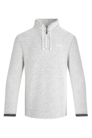 Weird Fish Cruiser Eco 1/4 Zip Macaroni Ecru Size XL