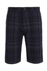 Weird Fish Cuburt Check Shorts Navy Size 30