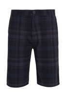 Weird Fish Cuburt Check Shorts Navy Size 40