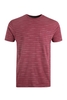 Weird Fish Damak Organic Stripe T-Shirt Crushed Berry Size 3XL