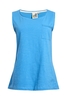 Weird Fish Dazey Organic Cotton Vest Azure Size 12