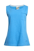 Weird Fish Dazey Organic Cotton Vest Azure Size 12