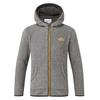 Weird Fish Dobson Hooded Fleece Jacket Mist Size 7-8