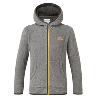 Weird Fish Dobson Hooded Fleece Jacket Mist Size 7-8