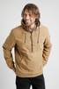 Weird Fish Edworth Waxed Quilted Popover Jacket Nut Size L