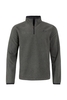 Weird Fish Errill Eco 1/4 Zip Textured Fleece Dark Grey Size S