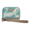 Weird Fish Esher Printed Coin Purse Viridis Size ONE