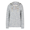 Weird Fish Estado Slub Knitted Hoodie Light Denim Size 20