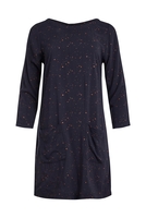 Weird Fish Evelle Eco Printed Tunic Slate Size 16
