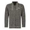 Weird Fish Flynn 1/4 Zip Macaroni Sweatshirt Steel Grey Size 4XL