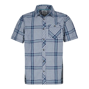 Weird Fish Frobe Short Sleeve Shirt Maritime Blue Size 4XL