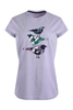 Weird Fish Fugol Organic Graphic T-Shirt Lilac Hint Size 12