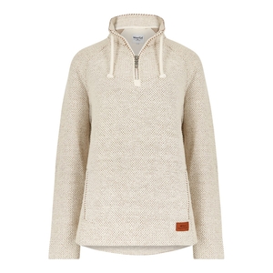 Weird Fish Geranium 1/4 Zip Macaroni Ecru Size 22