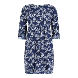 Weird Fish Hilda Printed Woven Tunic Navy Size 8