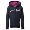 Weird Fish Horizon Applique Hoodie Navy Size 7-8