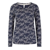 Weird Fish Kerouac Printed Jersey T-Shirt Navy Size 14