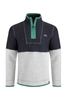 Weird Fish Kielder Eco 1/4 Zip Limited Edition Macaroni Navy Size 5XL