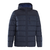 Weird Fish Laurent Puffa Jacket Ensign Blue Size S